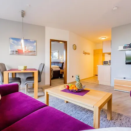 Residenz Meeresbrandung 12 Mit Westbalkon Und Meerblick , Einbaukueche, Geschirrspueler ,2 X Tv,schwimmbad, Sauna , Reservierter Stellplatz ,wlan ! شقة *