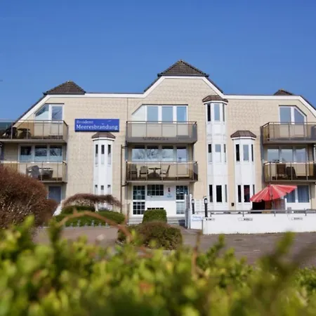شقة Residenz Meeresbrandung 12 Mit Westbalkon Und Meerblick , Einbaukueche, Geschirrspueler ,2 X Tv,schwimmbad, Sauna , Reservierter Stellplatz ,wlan !